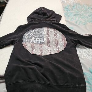 Affliction Charcoal Bomber Jacket